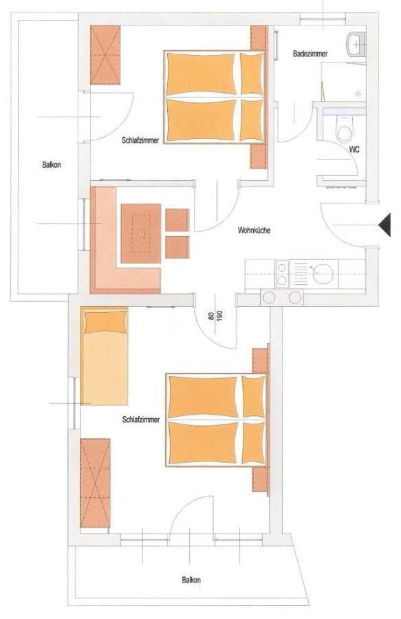 Appartement Kristall Шладминг Экстерьер фото
