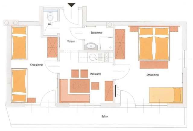 Appartement Kristall Шладминг Экстерьер фото